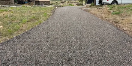 Tar & Chip Driveways in Arvada Colorado
